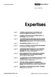 Dossier : Expertises.. 102 | BARATHIEU G.