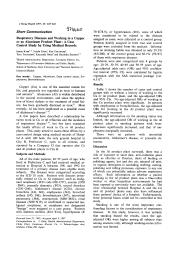 Respiratory diseases and working in a copper or an aluminium product plant : a case control study by using medical records. = (Maladies respiratoires et travail dans la production d'aluminium ou de cuivre : étude cas-témoins basée sur des dossiers médicaux).. 4. 39 | KABE I.