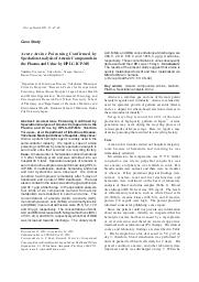 Acute arsine poisoning confirmed by speciation analysis of arsenic compounds in the plasma and urine by HPLC-ICP-MS. = (Intoxication aiguë à l'arsine confirmée par l'analyse de spéciation des composés d'arsenic dans le plasma et l'urine par HPLC-ICP-MS).. 1. 53 | YOSHIMURA Y.