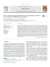 Process approach-based methodology for safe maintenance operation : from concepts to SPRIMI software prototype. = (Méthodologie basée sur une approche processus pour des interventions de maintenance sûres : des concepts au prototypage informatique SPRIMI).. 70 | BLAISE J.C.