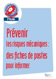 Prévenir les risques mécaniques : des fiches de postes pour informer ...