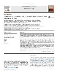 Longitudinal T1 relaxation rate (R1) captures changes in short-term Mn exposure in welders. = (Le taux de relaxation T1 longitudinal (R1) mesure les modifications des expositions brèves au Mn chez les soudeurs).. 57 | LEWIS M.M.