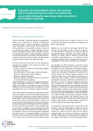 Evaluation de la faisabilité d’utiliser des matrices cultures-expositions pour estimer les expositions aux produits phytopharmaceutiques dans une cohorte de travailleurs agricoles. | BENEZET L.