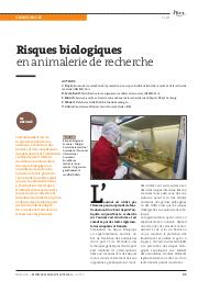 Risques biologiques en animalerie de recherche | BEYER C.