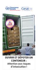 Ouvrir et dépoter un conteneur : attention aux risques d'intoxication ! | 