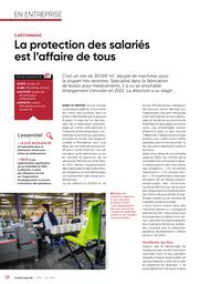 Cartonnage. La protection des salarié est l'affaire de tous. | VAUDOUX D.