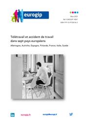 Télétravail et accident de travail dans sept pays européens. Allemagne, Autriche, Espagne, Finlande, France, Italie, Suède. | PIAZZA A.